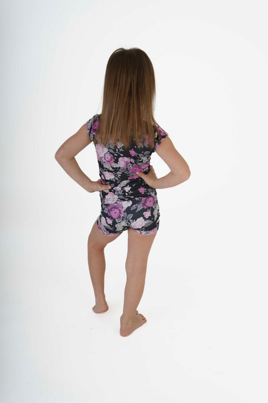 Triko s krátkým rukávem - Růže