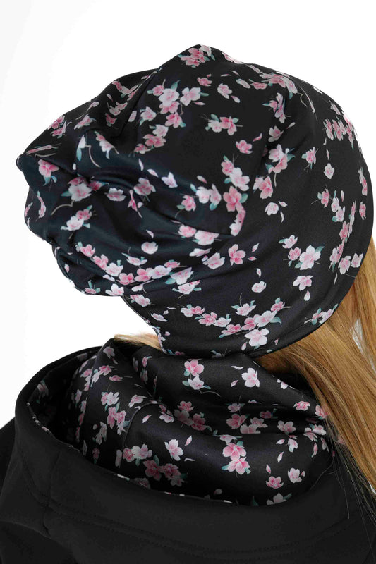 Čepice - Malá růžička