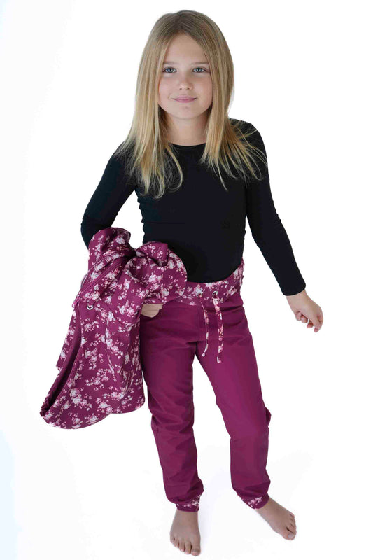 Softshellový kabát - Bordó