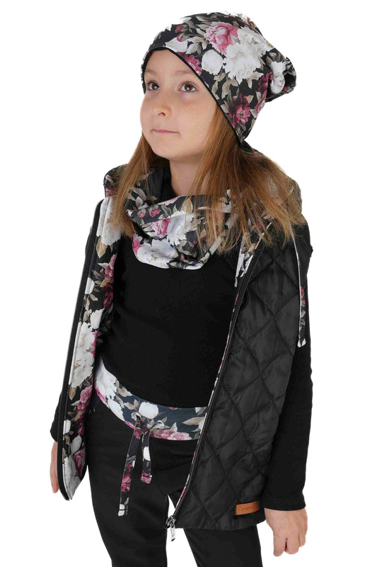 Softshellové kalhoty - Barevný květ