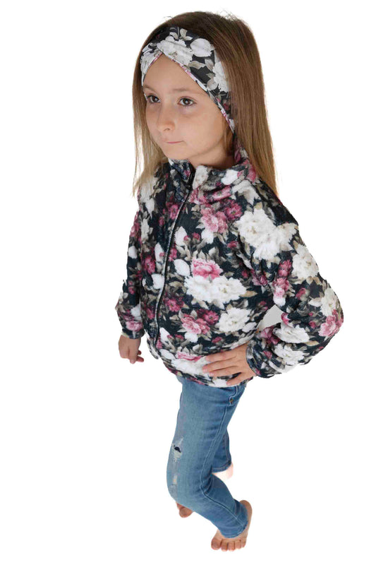 Mikina barevný květ