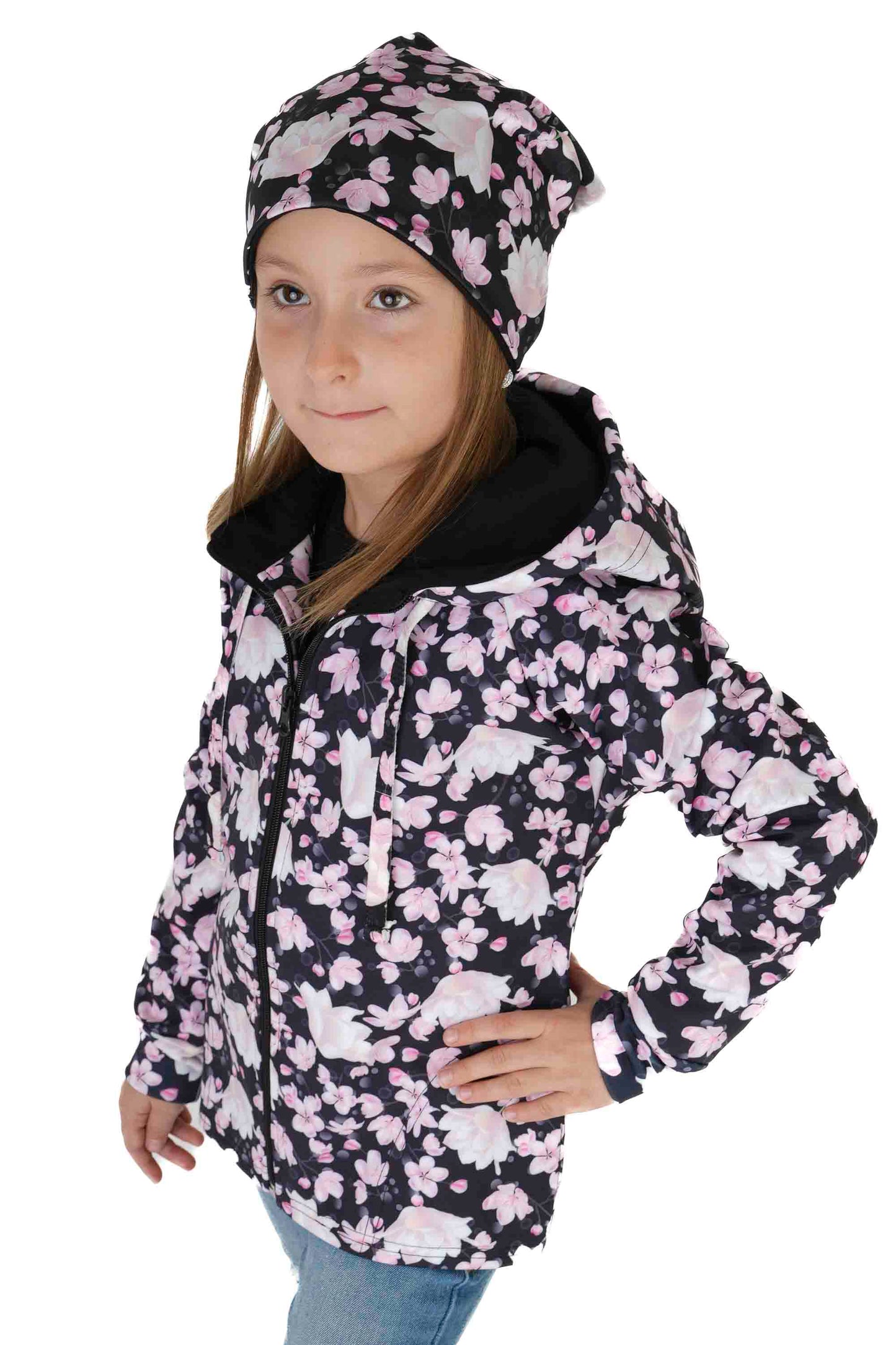 Softshellová bunda magnolie
