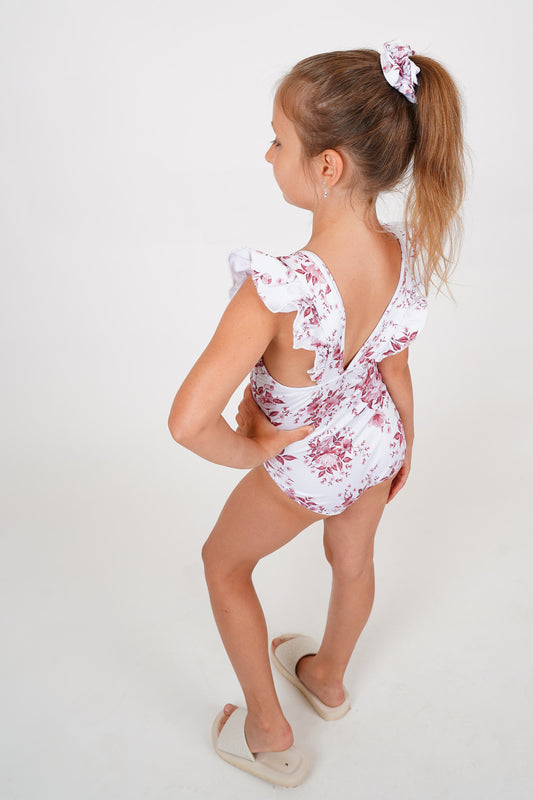 Plavky jednodílné s křidélky