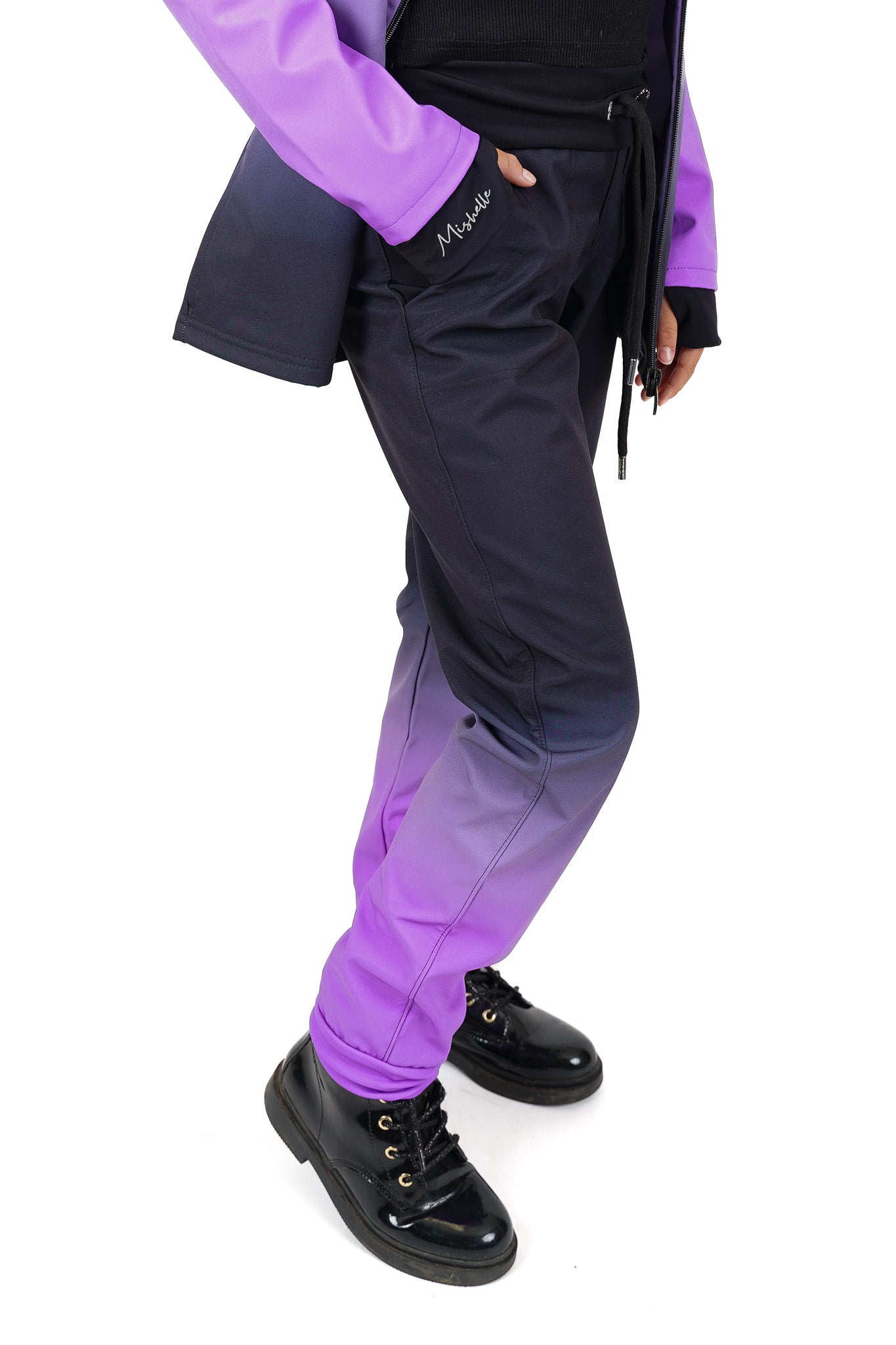 Softshellové kalhoty PURPLE DREAM