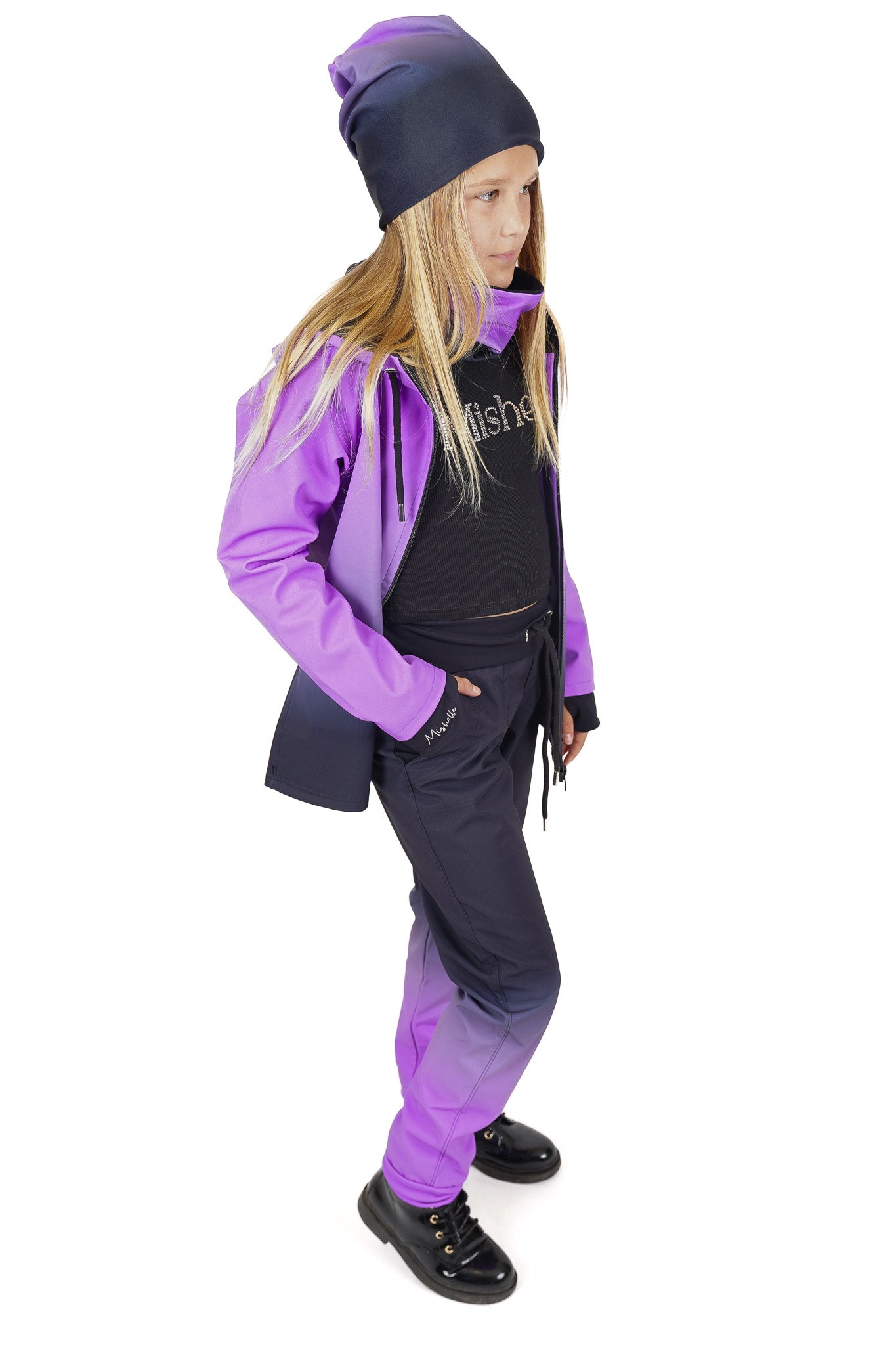 Softshellové kalhoty PURPLE DREAM