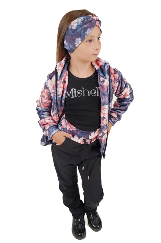 Softshellové kalhoty SUNSET BLOOMS