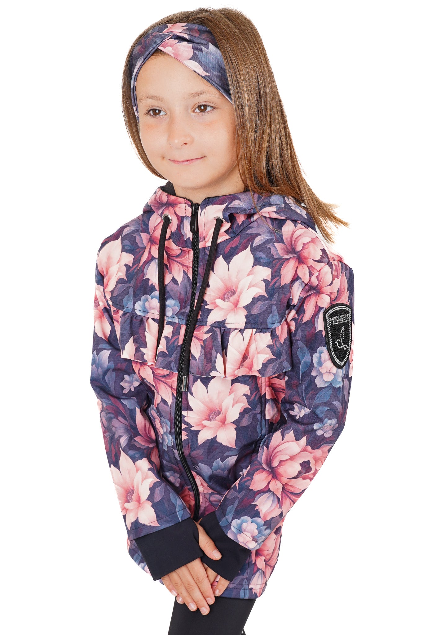 Softshellový kabát PRINCESS SUNSET BLOOMS