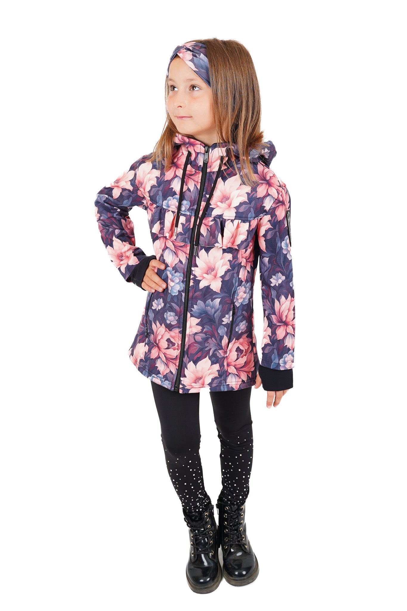 Softshellový kabát PRINCESS SUNSET BLOOMS