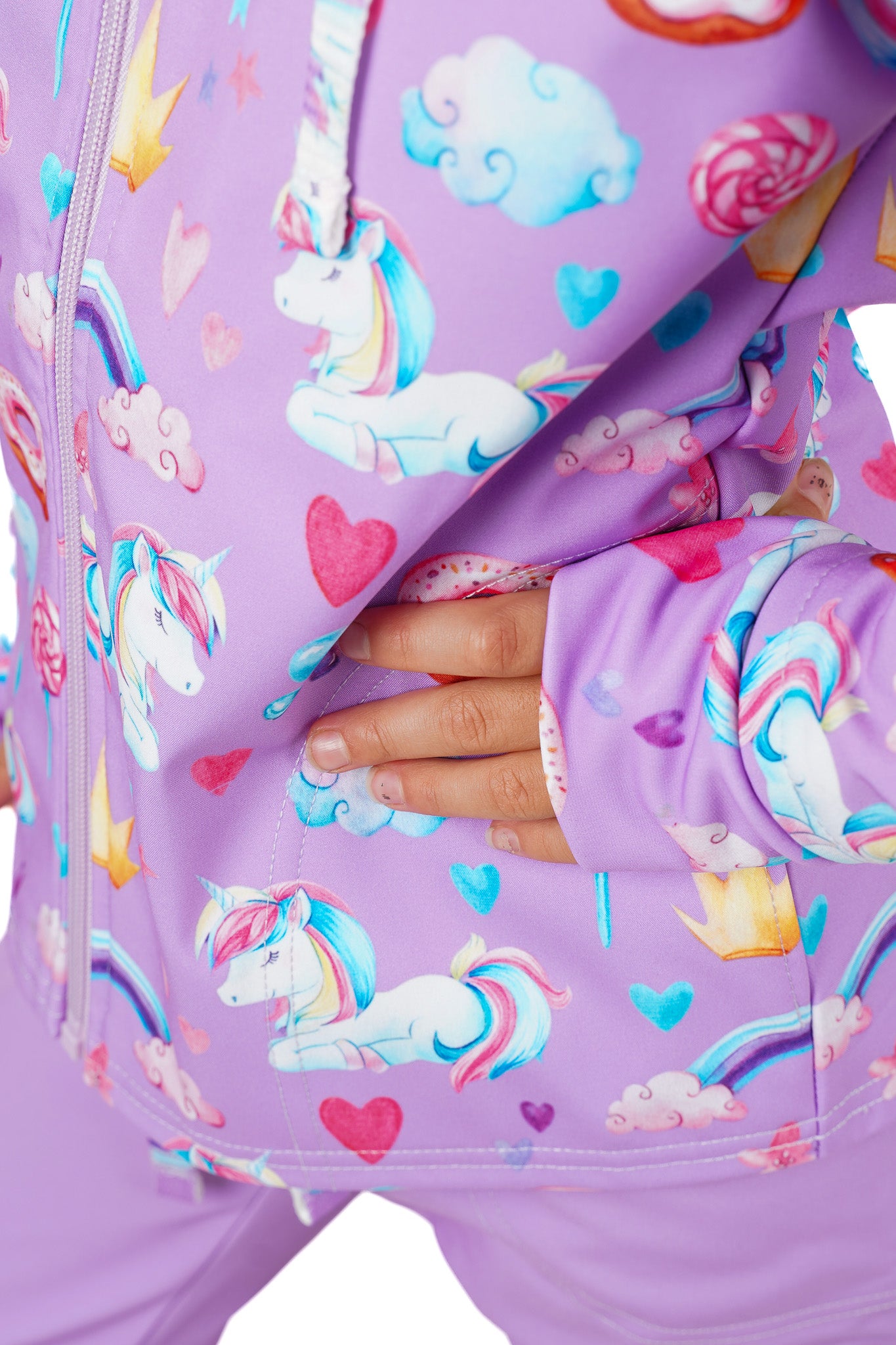 Softshellová bunda SWEET UNICORN