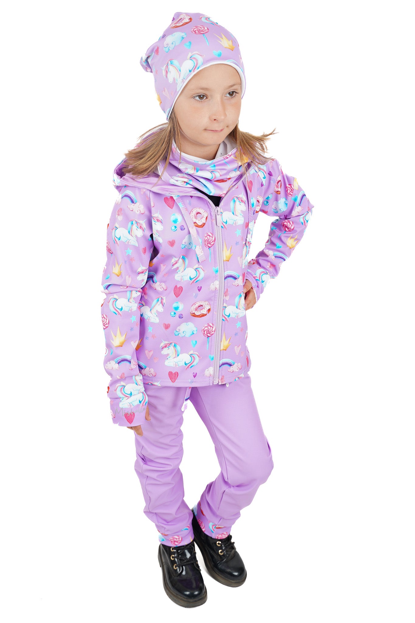 Softshellová bunda SWEET UNICORN