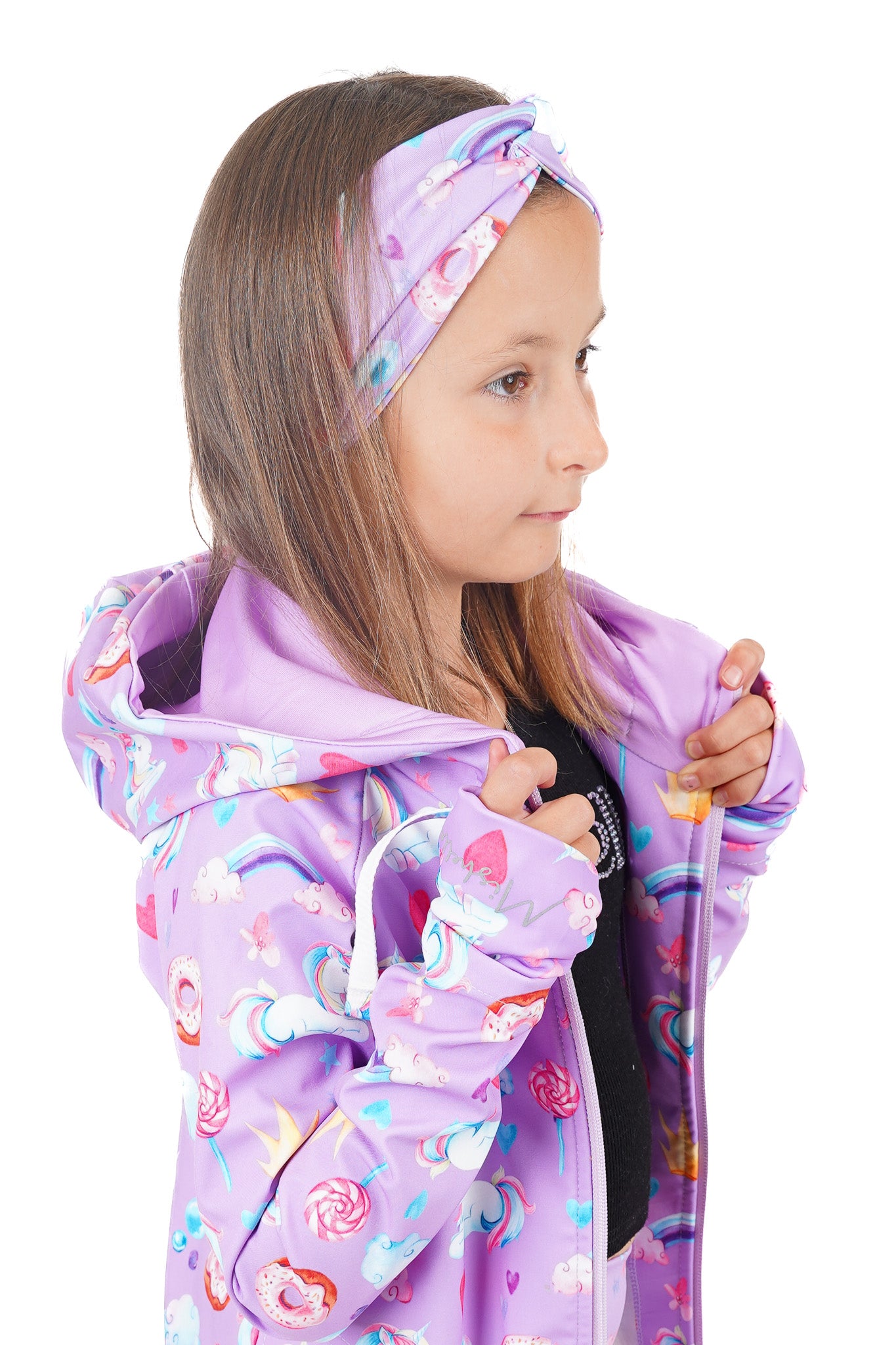 Softshellová bunda SWEET UNICORN