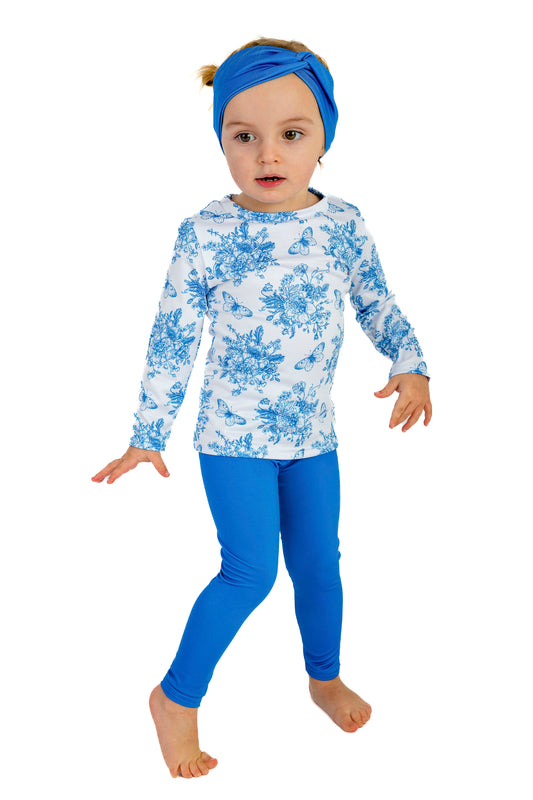 Legíny modrý motýl