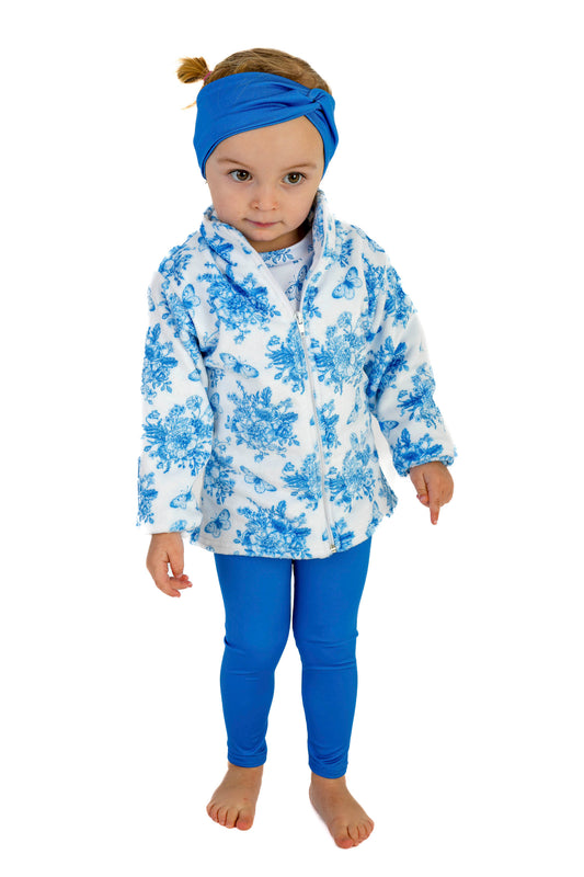 Mikina modrý motýl