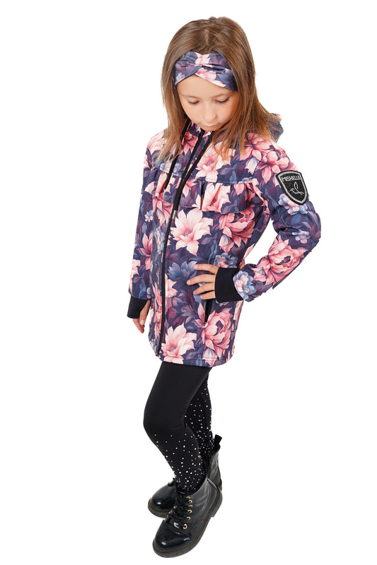 Softshellový kabát PRINCESS SUNSET BLOOMS