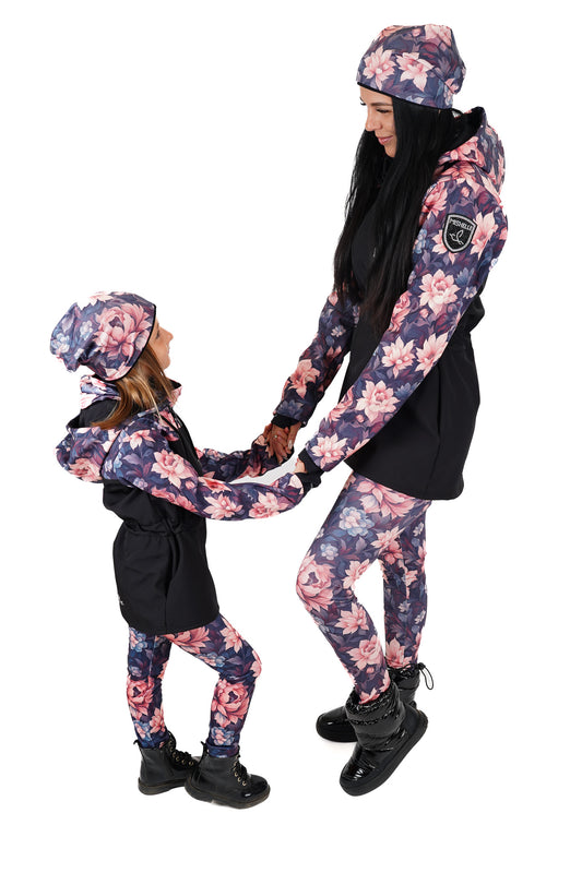 Softshellový kabát SUNSET BLOOMS