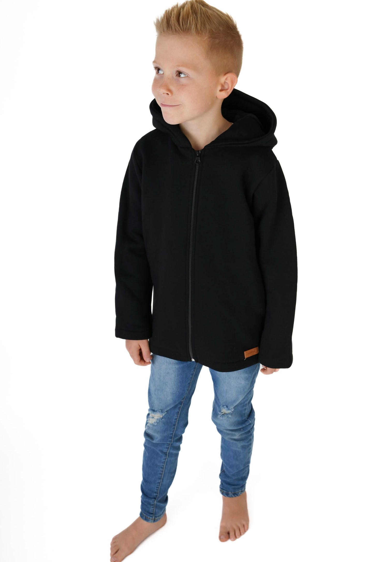 Mikinový kabát