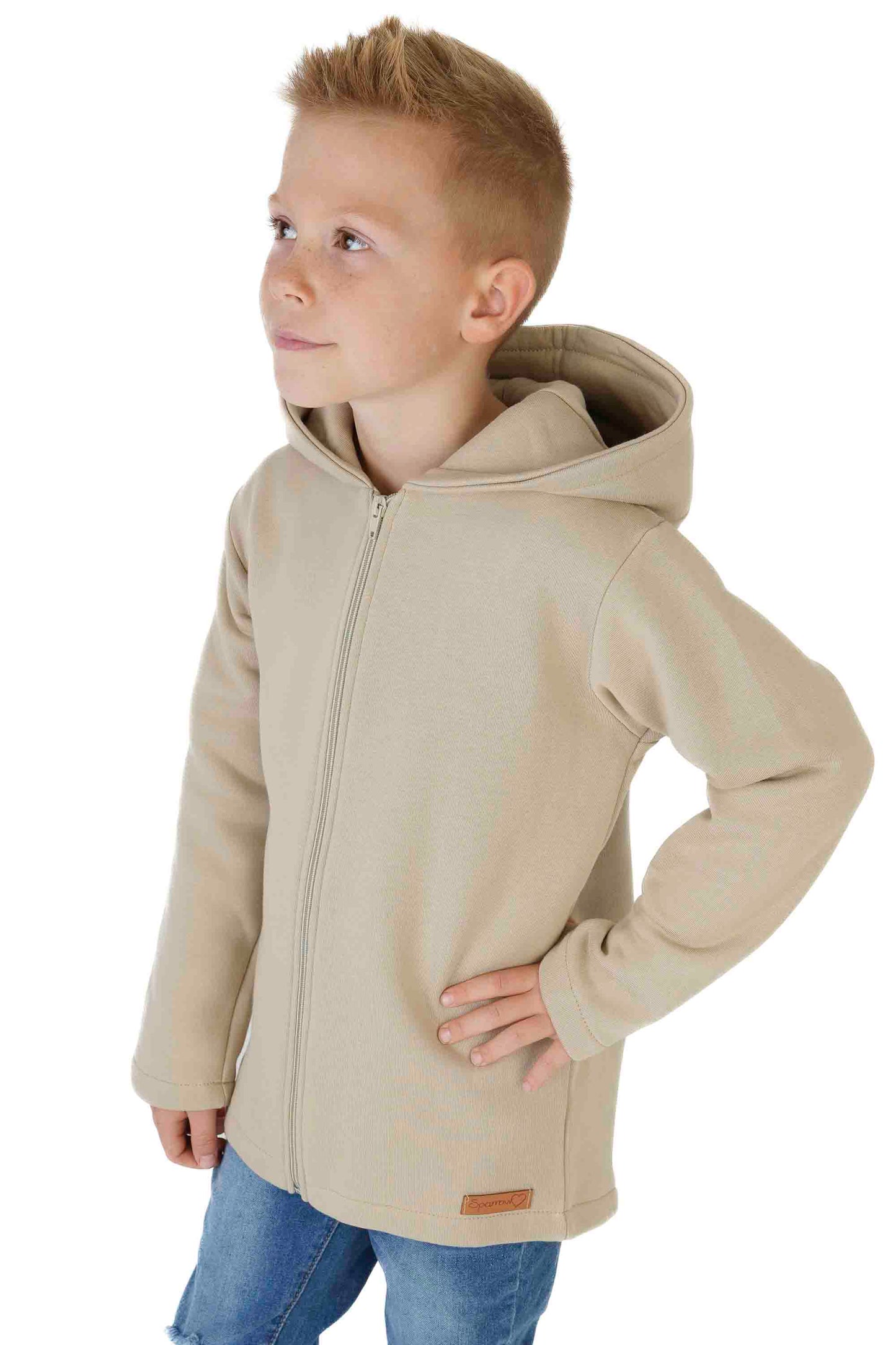 Mikinový kabát