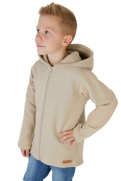 Mikinový kabát