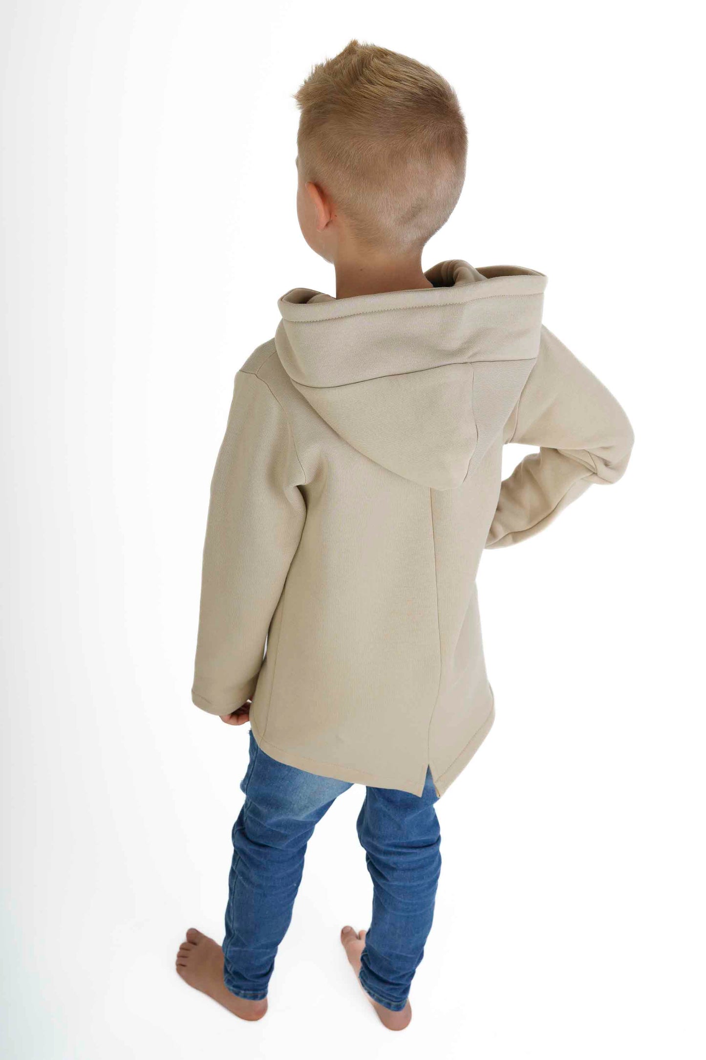 Mikinový kabát