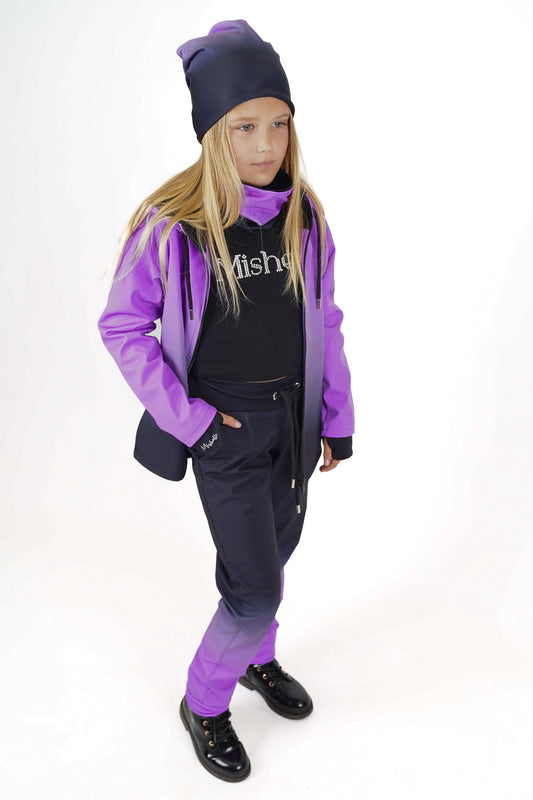 Softshellové kalhoty PURPLE DREAM