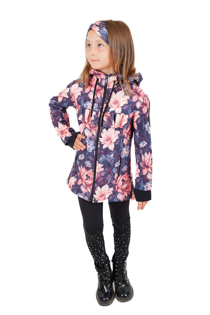Softshellový kabát PRINCESS SUNSET BLOOMS