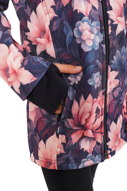 Softshellový kabát PRINCESS SUNSET BLOOMS