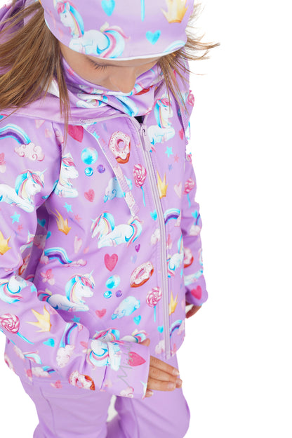 Softshellová bunda SWEET UNICORN
