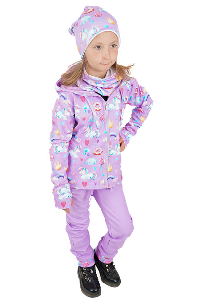 Softshellová bunda SWEET UNICORN