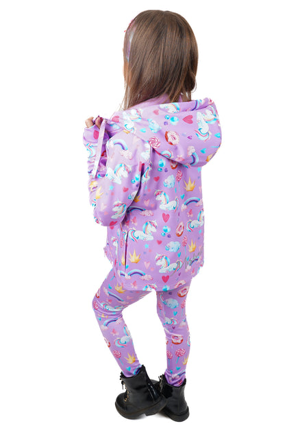 Softshellová bunda SWEET UNICORN