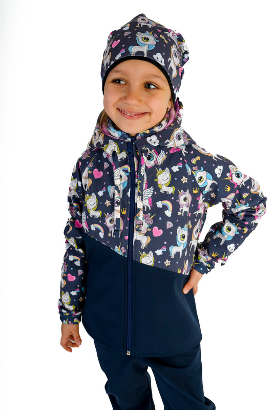 Softshellová bunda unicorn